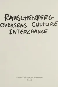 Rauschenberg Overseas Culture Interchange