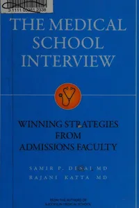 The medical school interview
