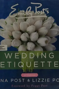 Emily Post's wedding etiquette