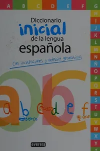 Capa de Diccionario inicial de la lengua española