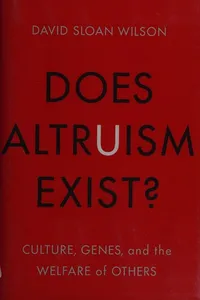 Does altruism exist?