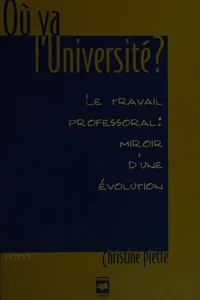 Où va l'université?