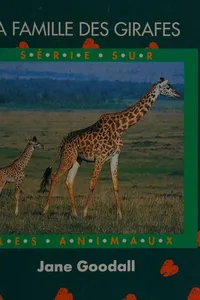 Cover of Giraffe family by Jane Goodall