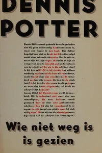 Wie niet weg is is gezien