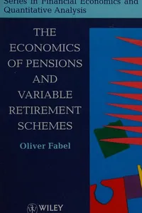 The economics of pensions and variable retirement schemes