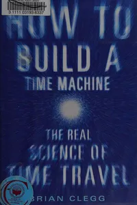 Capa de How to build a time machine