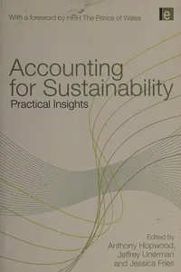 Accounting for sustainability