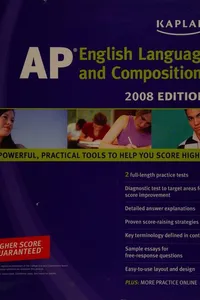 AP English language & composition, 2008
