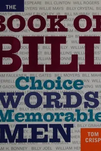 The book of Bill