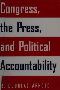 Congress, the press, and political accountability