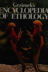 Grzimek's Encyclopedia of ethology
