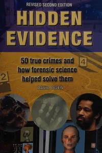 Capa de Hidden evidence