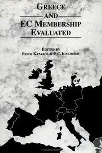 Greece and EC membership evaluated