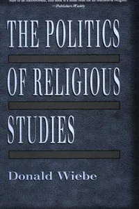 The politics of religious studies