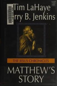 Cover of Matthew's story by Tim F. LaHaye