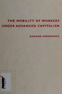 Capa de The mobility of workers under advanced capitalism