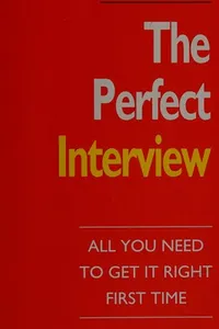 Cover of The perfect interview