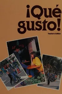 ¡Qué gusto!
