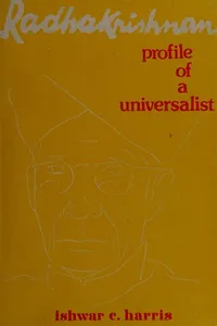 Radhakrishnan--the profile of a universalist