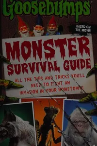 Cover of Monster Survival Guide by Robert Lawrence Stine