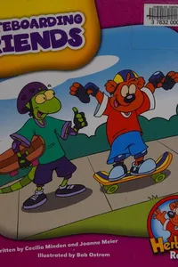 Capa de Herbie Bear and the skateboard