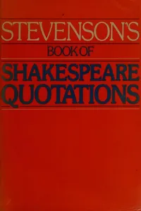 Cover of The home book of quotations, classical and modern