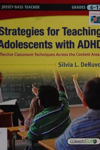 Capa de Strategies for teaching adolescents with ADHD