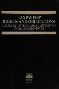 Taxpayers' rights and obligations