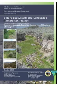 3 Bars Ecosystem and Landscape Restoration Project