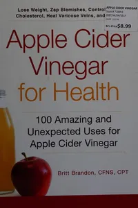 Apple cider vinegar for health