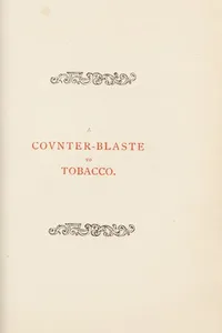 A counter-blaste to tobacco
