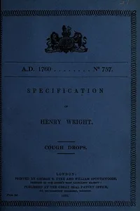 Specification of Henry Wright
