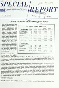 City slow off the block in reducing work force