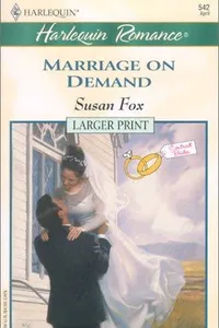 Capa de Marriage on Demand por Susan Fox
