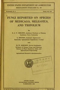 Fungi reported on species of Medicago, Melilotus, and Trifolium