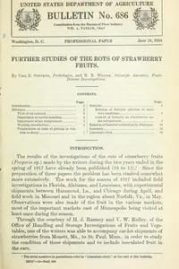 Further studies of the rots of strawberry fruits