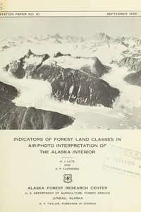 Indicators of forest land classes in air-photo interpretation of the Alaska interior