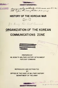 Organization of the Korean communications zone