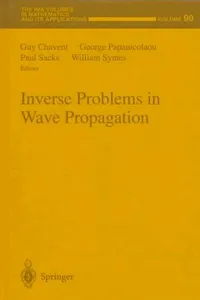 Inverse problems in wave propagation