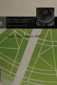 State tax actions 2007
