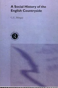 Cover of A social history of the English countryside