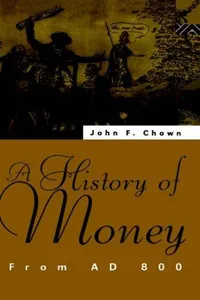 Capa de A history of money
