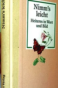 Cover of Nimm's leicht by Wilhelm Busch