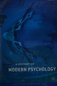 A history of modern psychology
