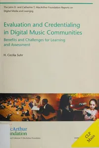 Evaluation and Credentialing in Digital Music Communities