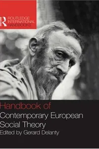 Capa de The handbook of contemporary European social theory