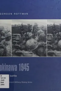 Capa de Okinawa 1945 por Gordon L. Rottman