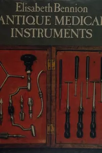 Antique medical instruments
