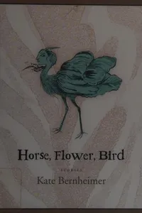 Horse, flower, bird