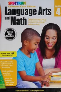 Spectrum Language arts and math, grade 4.